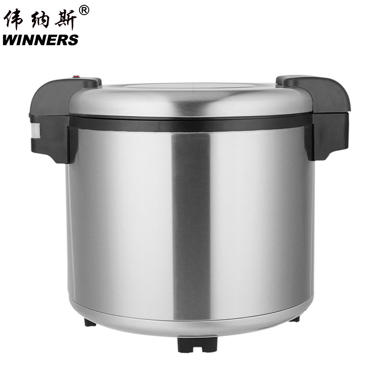 WINNERS commercial electric stainless steel pot food warmer electric soup rice warmer for hotel