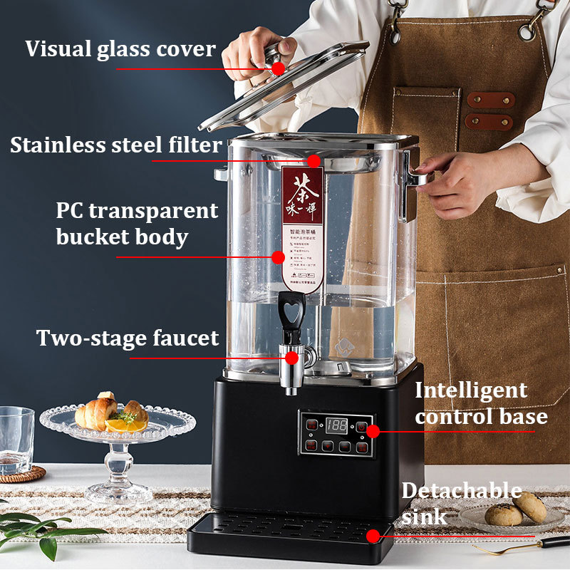 WINNERS hotel tableware service tea equipment hot coffee dispenser machine tea coffee urn for office