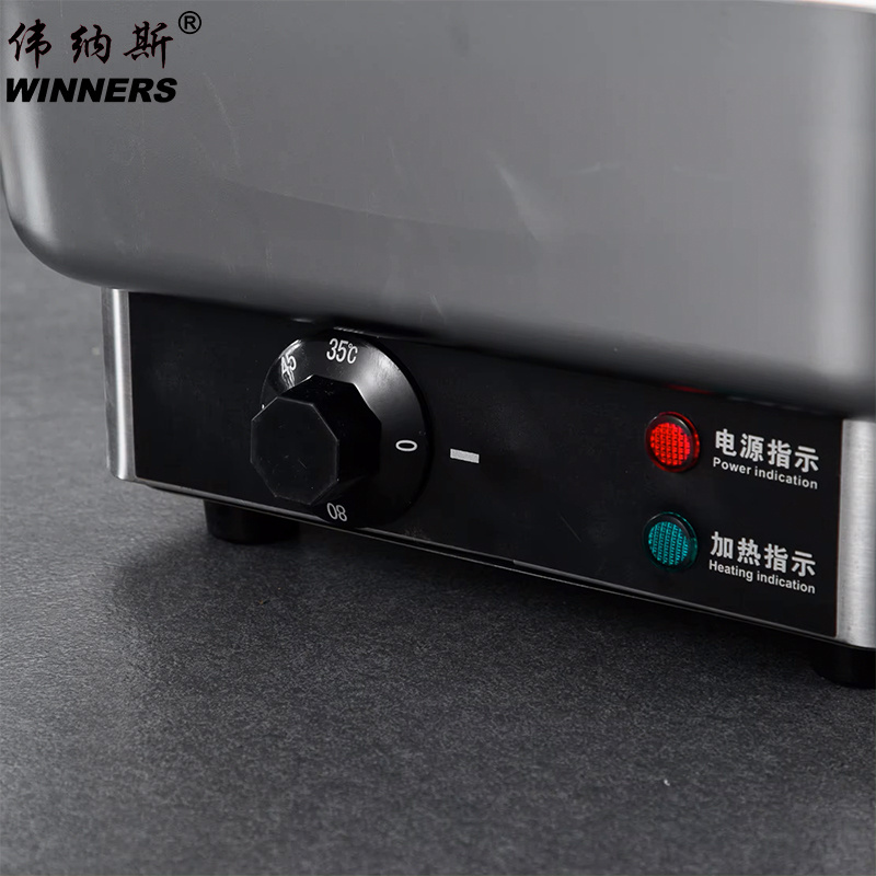 Restaurant Buffet Service Electric Heating Pot Keep Soup Warmer Chafing Dish With Double Pot