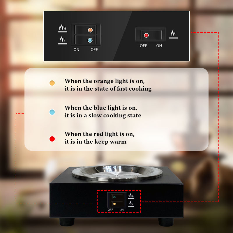 electric cafe boiler coffee carafe warmer catering electric stove with PC coffee pot coil heated stove
