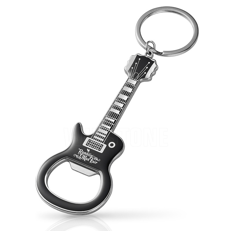 Customized Guitar Shaped Metal Beer Bottle Opener