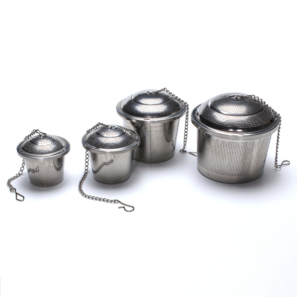 Loose Leaf Tea Infuser  Fine Stainless Steel Strainer & Steeper for a Superior Brewing Experience