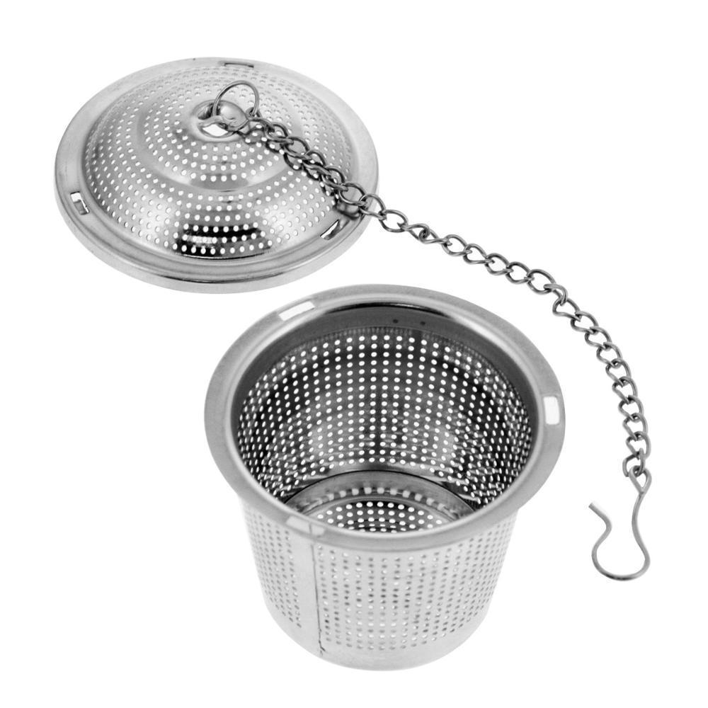 Loose Leaf Tea Infuser  Fine Stainless Steel Strainer & Steeper for a Superior Brewing Experience