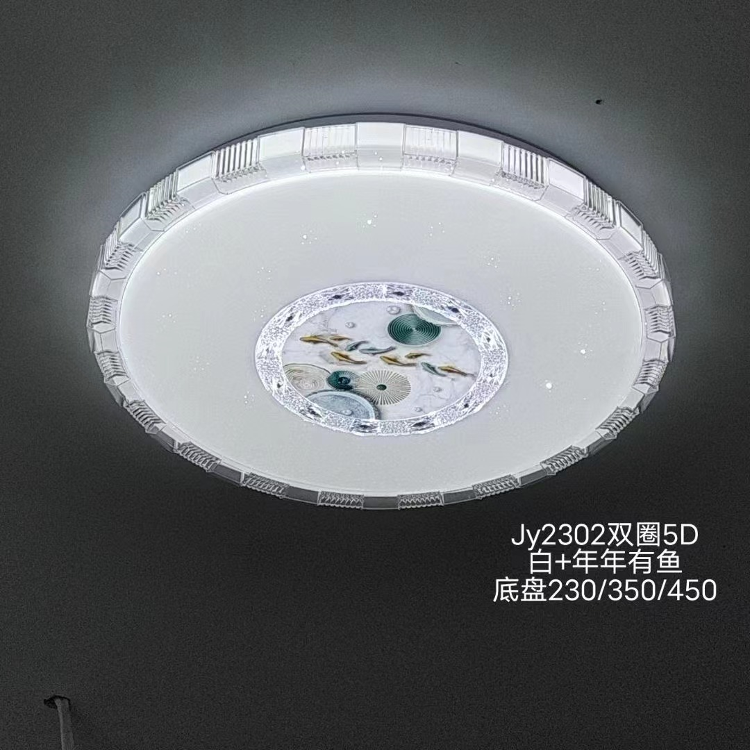 Home Lighting White Bedroom Round Design Diameter Flush Mount Smart Ceiling Light Fixtures