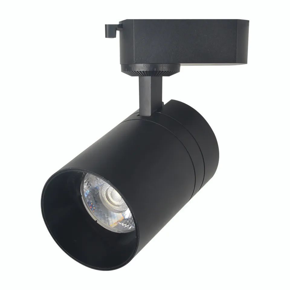 Energy Saving Gallery Shop Lighting Track Rail Mounted 2 3 4 Wire Adapter 1 2 Phase Led Track Light