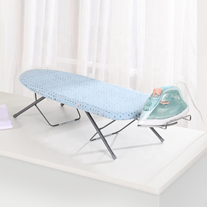 New Design Hanging Storage Iron Board Foldable Table top Ironing Board With Cotton Cover And Felt Padding Household Dorm