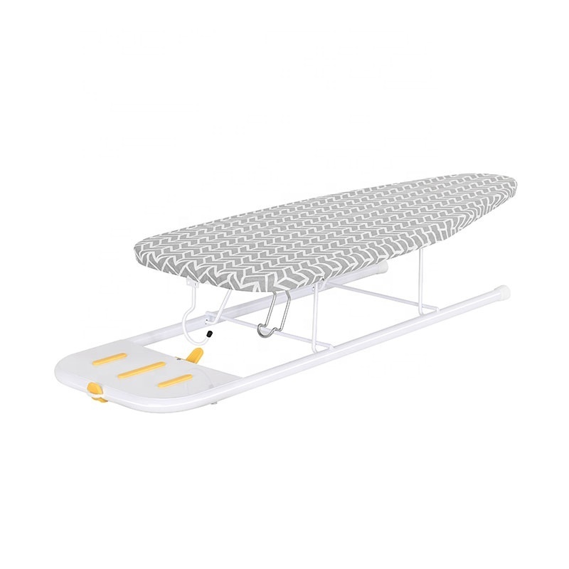 Support Oem/Odm Steel Mesh Folding Table Top Ironing Board With Iron Fixing Pad To Store Iron