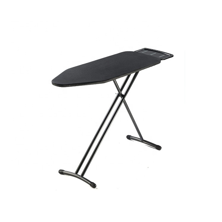 15''x48'' Hot Selling Steel Top Iron Board T Leg Folding Ironing Board With Iron Rest