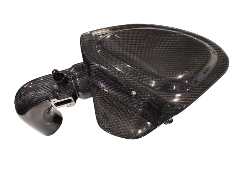 Precise carbon fiber custom parts, carbon fiber mold parts air intake air box for cars