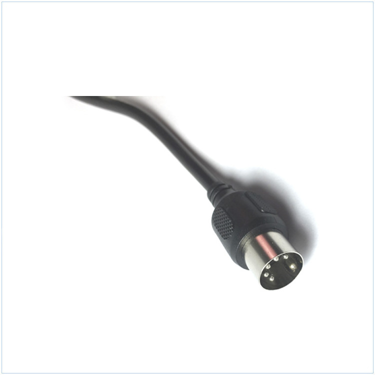 The Factory Produces 3 Pin 5Pin 6 Pin Mini Din Male Connector To Three RCA Male Connector Cable