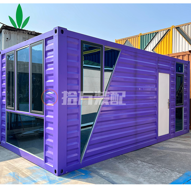 Wangsenye  Outdoor Mobile Kitchen Container Trailer Mobile Restaurant Container Trailer Food Truck With Full Kitchen