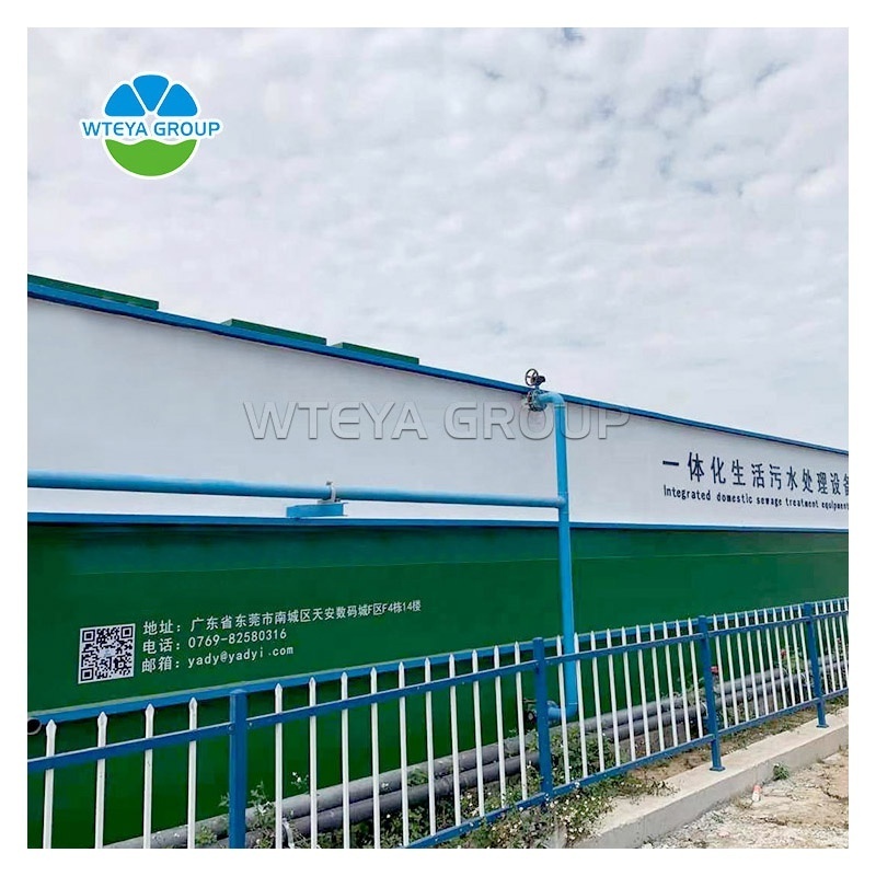 Marine portable sewage treatment equipment, seafood buried equipment system