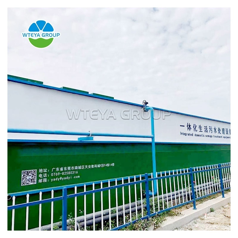 Marine portable sewage treatment equipment, seafood buried equipment system