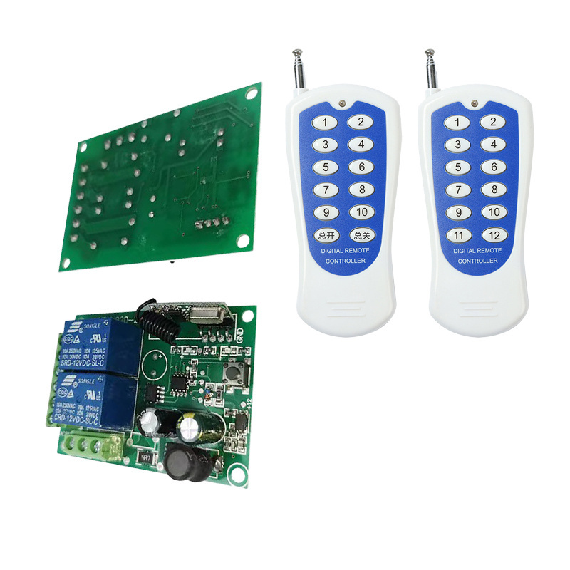 Factory OEM customized drive control board for wireless remote control switch 433M super copying remote control