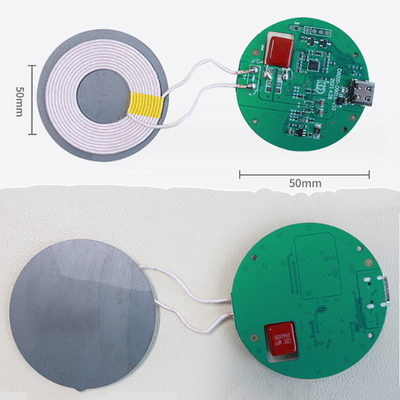 Factory custom OEM/ODM control circuit board for mobile phone wireless charging multi-function transmitter module circuit