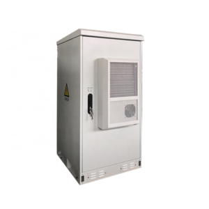 Three-layer battery Outdoor Waterproof Power Supply Equipment Cabinet With Air Condition Cooling Network Telecom Cabinet