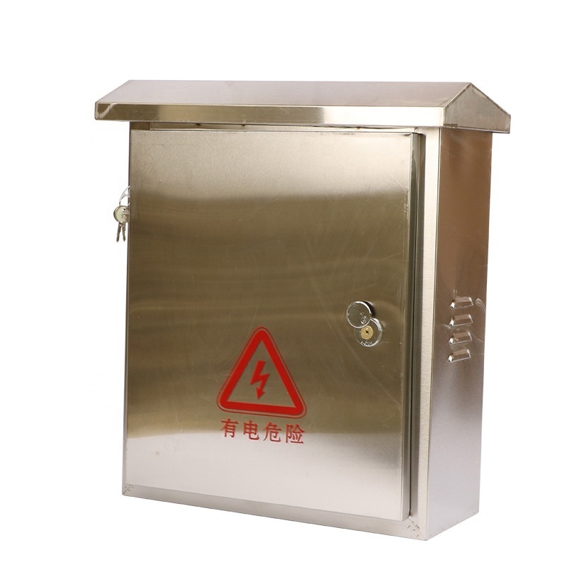 Customized Outdoor IP66 Stainless Steel 304 Electric Control Panel Box Waterproof Enclosure