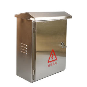 Customized Outdoor IP66 Stainless Steel 304 Electric Control Panel Box Waterproof Enclosure