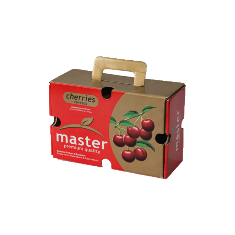 specialized strong fresh fruit box  tomato cherry cardboard carton box for fruit and vegetable