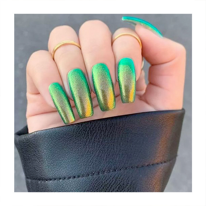 Hot Selling Long Square Fake Nails Gradient Dark Purple Nail Tips Fingernails Draw Art Spider Web Custom Oem Press On Nails