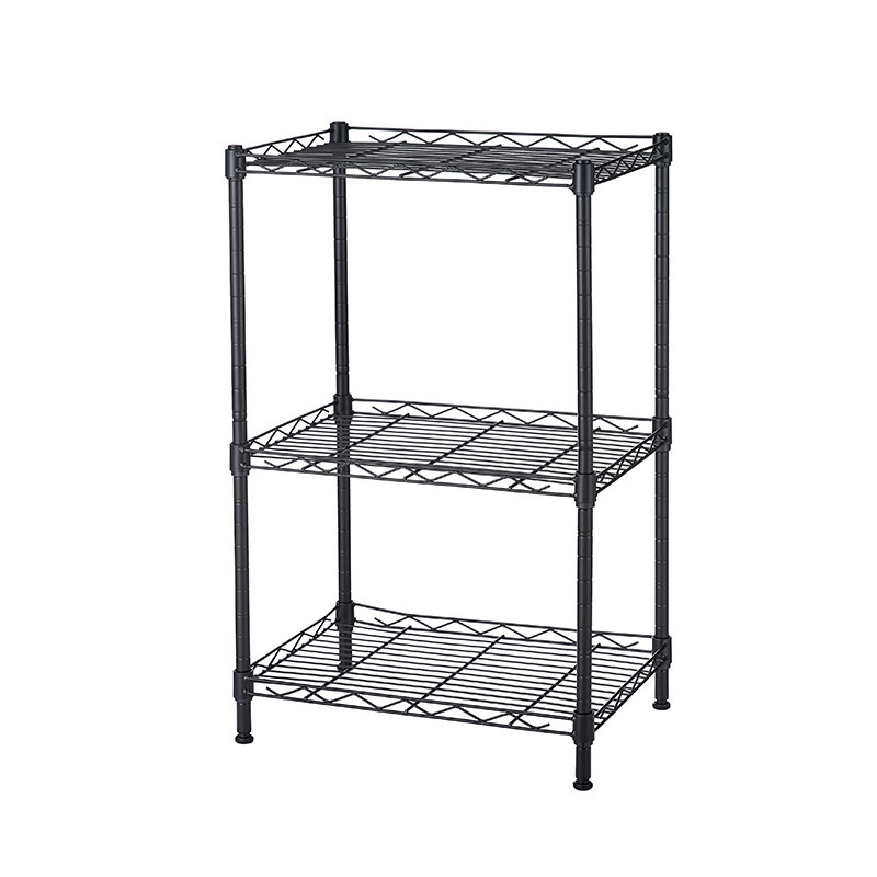 3-tier Heavy Duty Boltless Shelves 3-shelf Shelving Adjustable Kitchen Storage Rack Shelf Units Steel Organizer Wire Racks