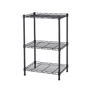 3-tier Heavy Duty Boltless Shelves 3-shelf Shelving Adjustable Kitchen Storage Rack Shelf Units Steel Organizer Wire Racks