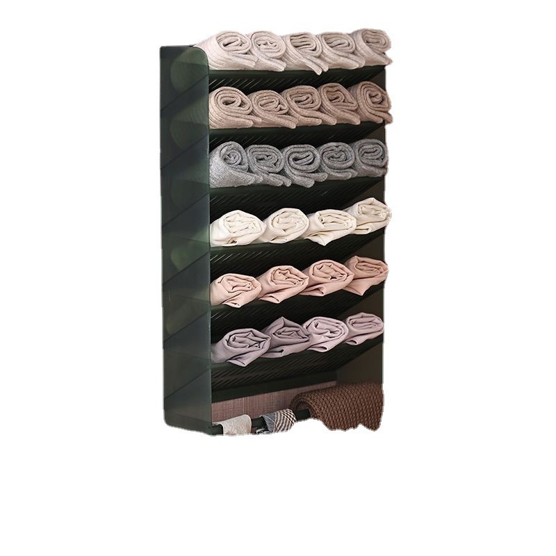 Wall Mounted Sock Organizer Closet Organizer Underwear Clothes Organizer Closet Storage