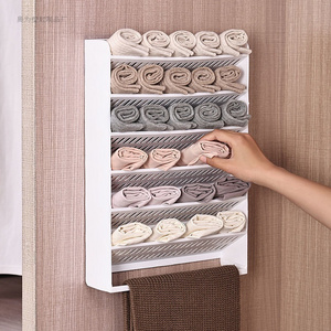 Wall Mounted Sock Organizer Closet Organizer Underwear Clothes Organizer Closet Storage