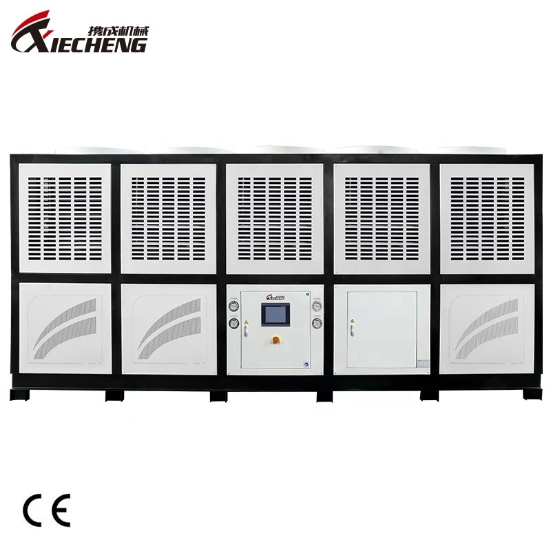 100ton Industrial Air Cooled Screw Water Chiller for Blowing Bottle Machine