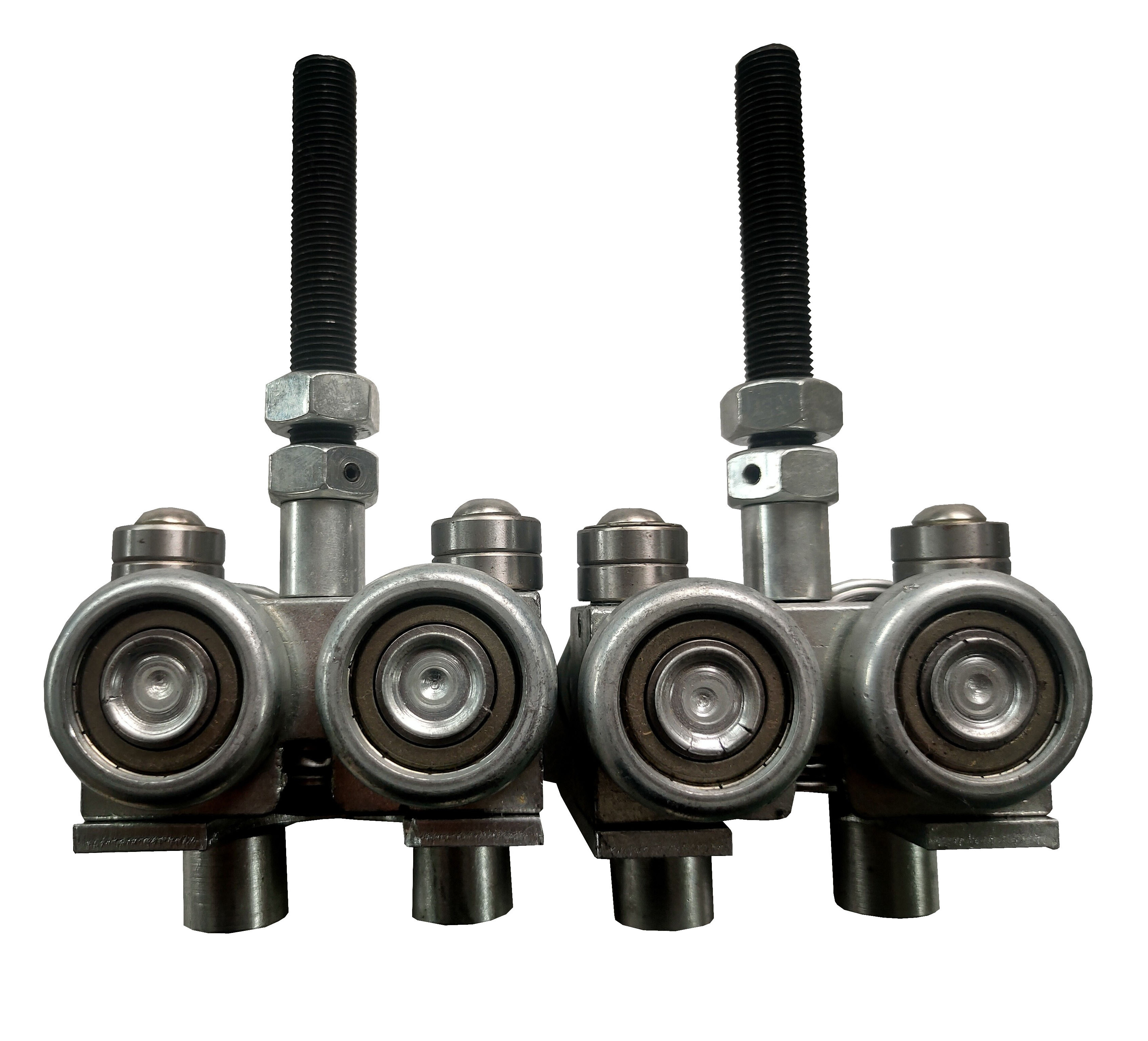 Heavy Duty SS Pulley For Sliding Partition Wall Stainless Steel bearing Pulleys Silver Nylon Wheel