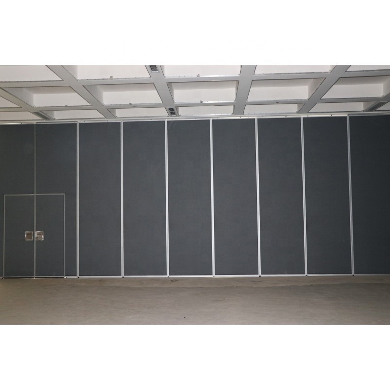 Aluminium Frame Partition Design Sliding Wooden Walls Interior Soundproof Electrical Wall Panels Folding Movable Divider