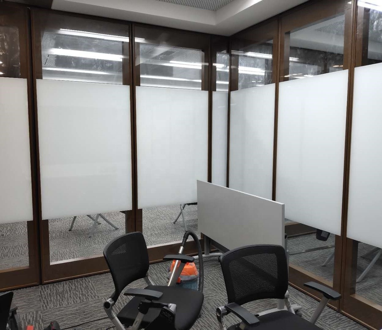 Low Cost Fittings Cubicle Partition Upper Panel Holder Glass Panel Wall System Operable Movable Partition Walls