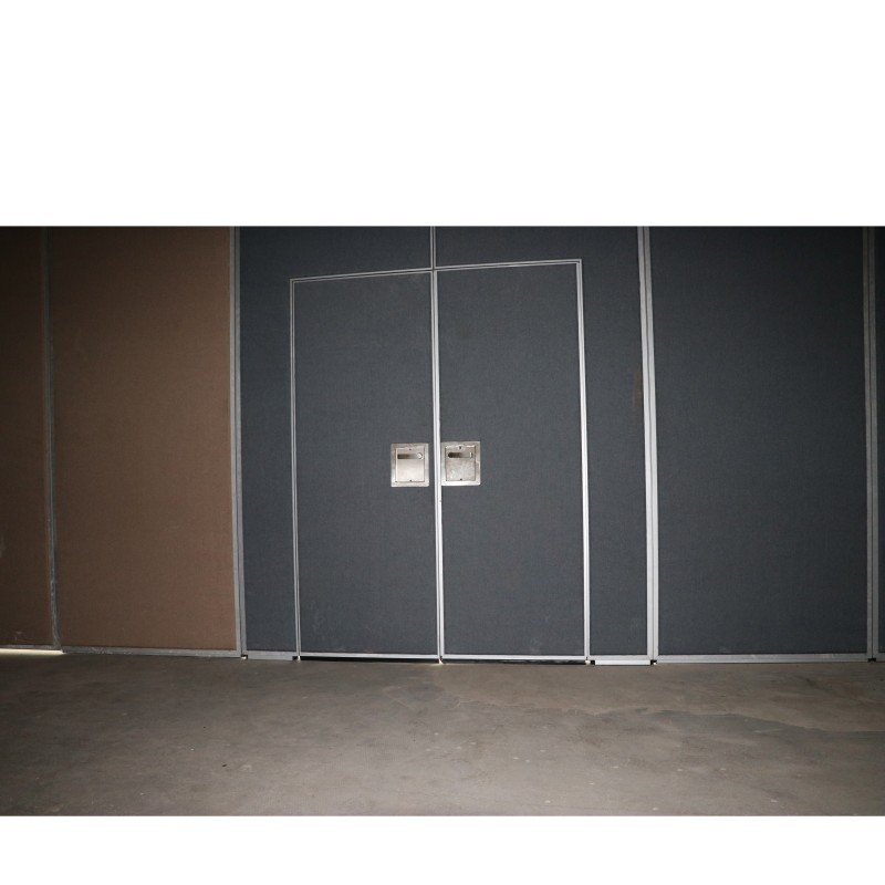 Aluminium Frame Partition Design Sliding Wooden Walls Interior Soundproof Electrical Wall Panels Folding Movable Divider