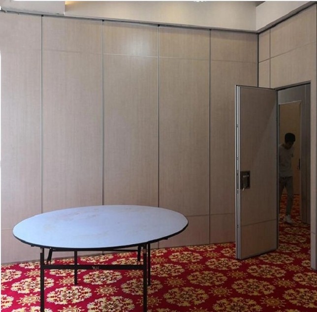 Movable Soundproof Partition Walls Movable Push Partition Walls Acoustic Sliding Partition Walls with Door