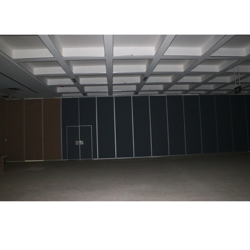 Aluminium Frame Partition Design Sliding Wooden Walls Interior Soundproof Electrical Wall Panels Folding Movable Divider