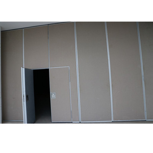 Aluminium Frame Partition Design Sliding Wooden Walls Interior Soundproof Electrical Wall Panels Folding Movable Divider