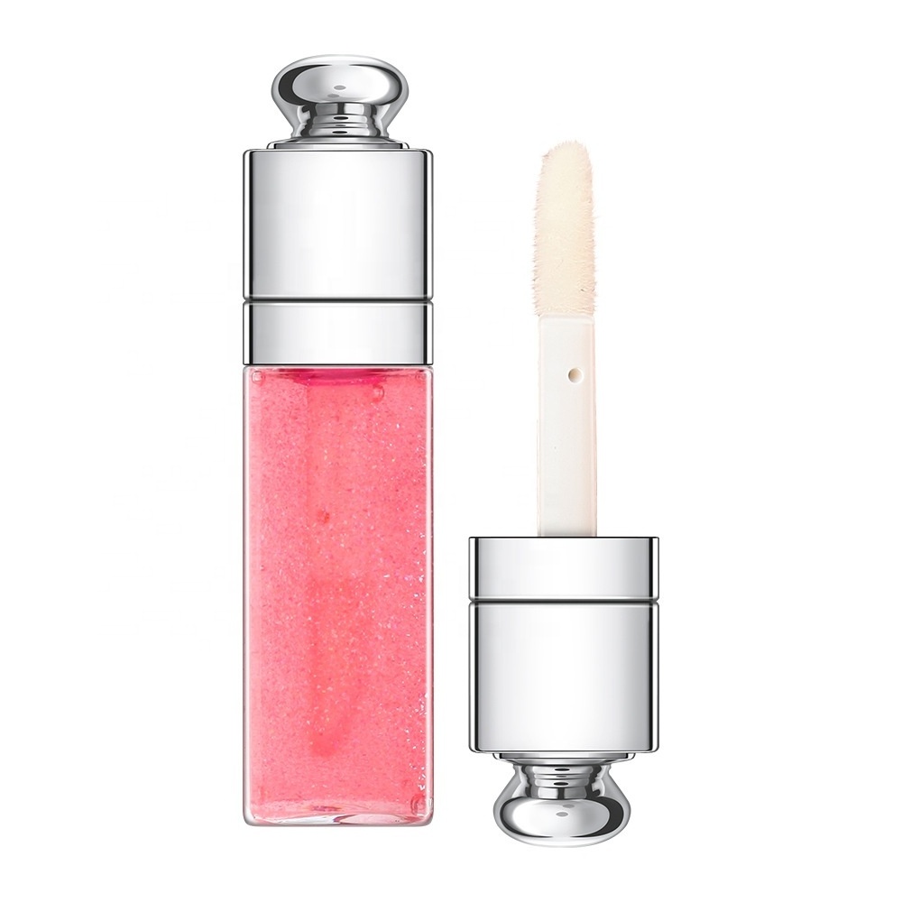 Custom Logo Private Label Moisturizing Vegan Colour Changing Lip Plumping Oil Containers Gloss Wholesale