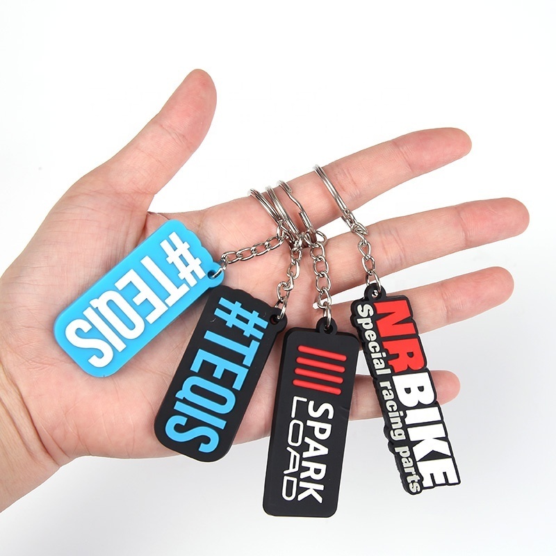 Customised stanley rubber cross soft PVC character pendants keychains