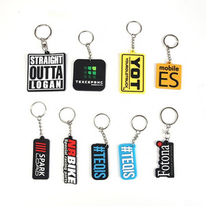 2024 Custom keychains soft pvc rubber fruit logo embossed sneaker 3d 2d little shoe keychain