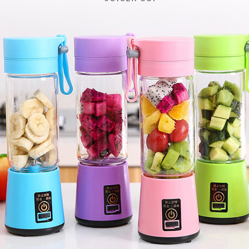 Smoothie Machine Electric Household juice maker Wireless Rechargeable Usb Mini Hand Portable Fruit Blender