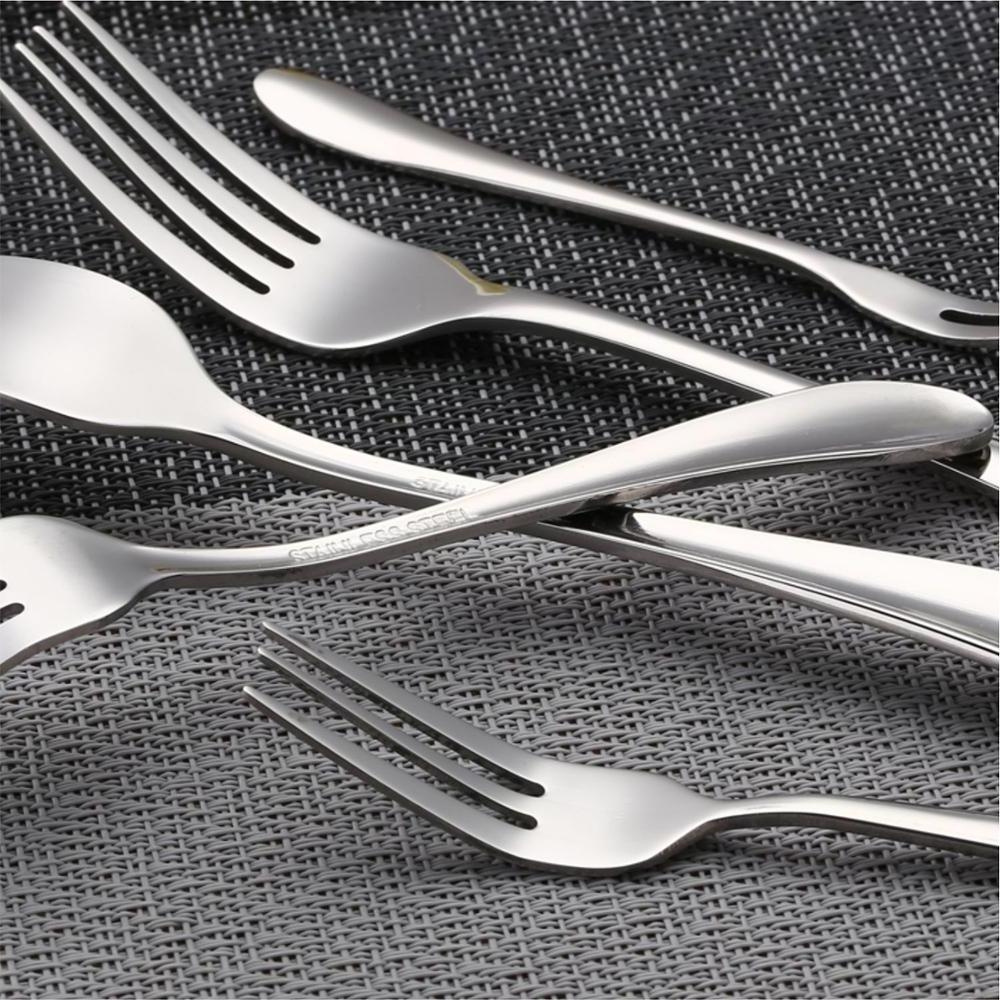 High Quality Mirror Polish Stainless Steel Hotel Restaurant Dinner Cake Fruit Fork