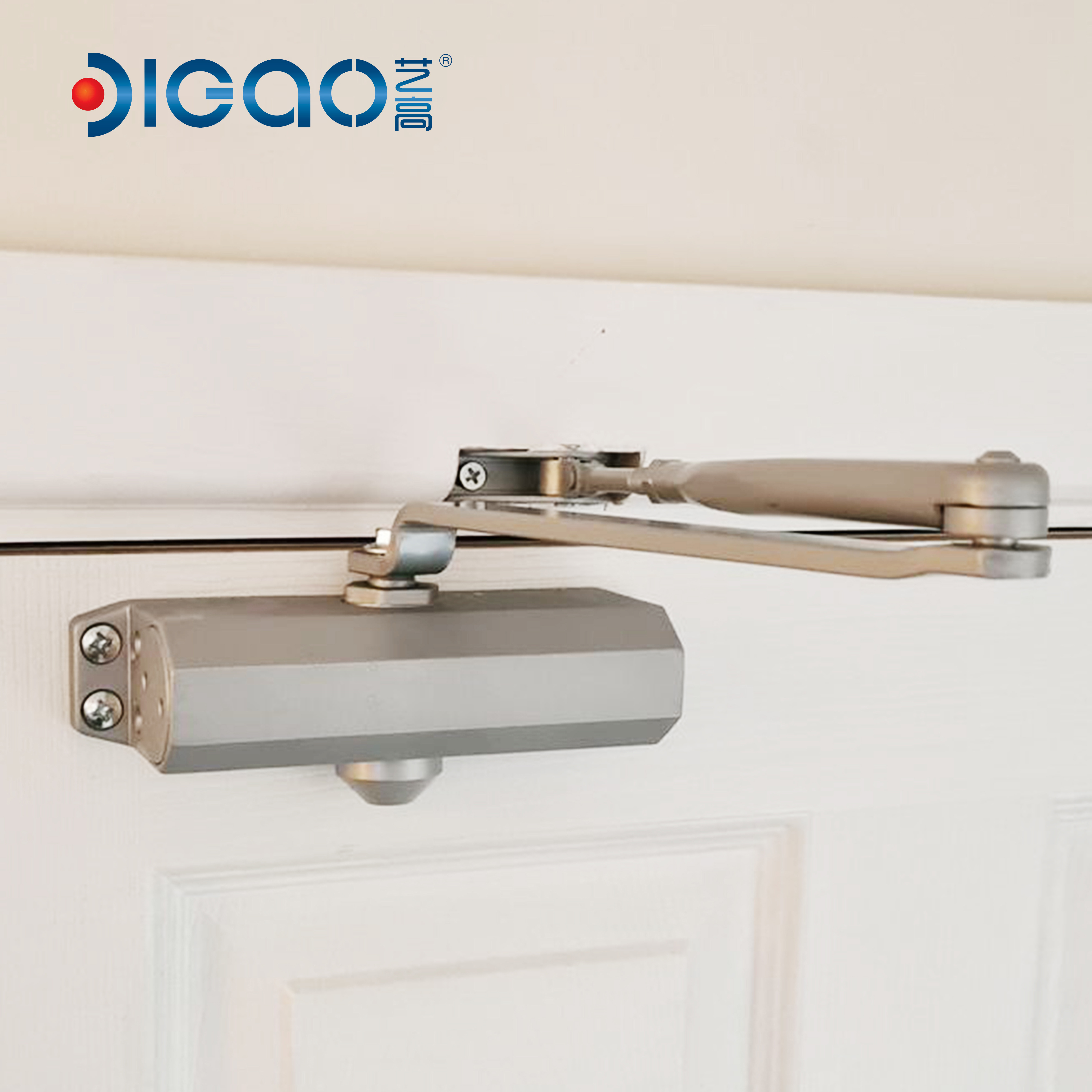 Door Max Adjustable Door Closer hinge Heavy Duty 25-85kg Automatic Door Opener and Closer Hinge