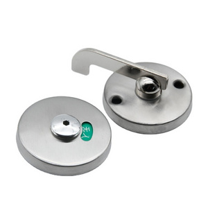 2023 New Promotion SS201 Door  Bathroom Lock Indicator toilet cubicle partition lock