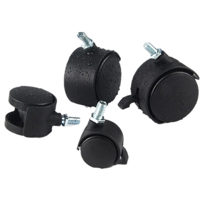 hot sale 2 inch 8mm furniture caster wheel nylon wheels castors plate roller casters wheels for furniture