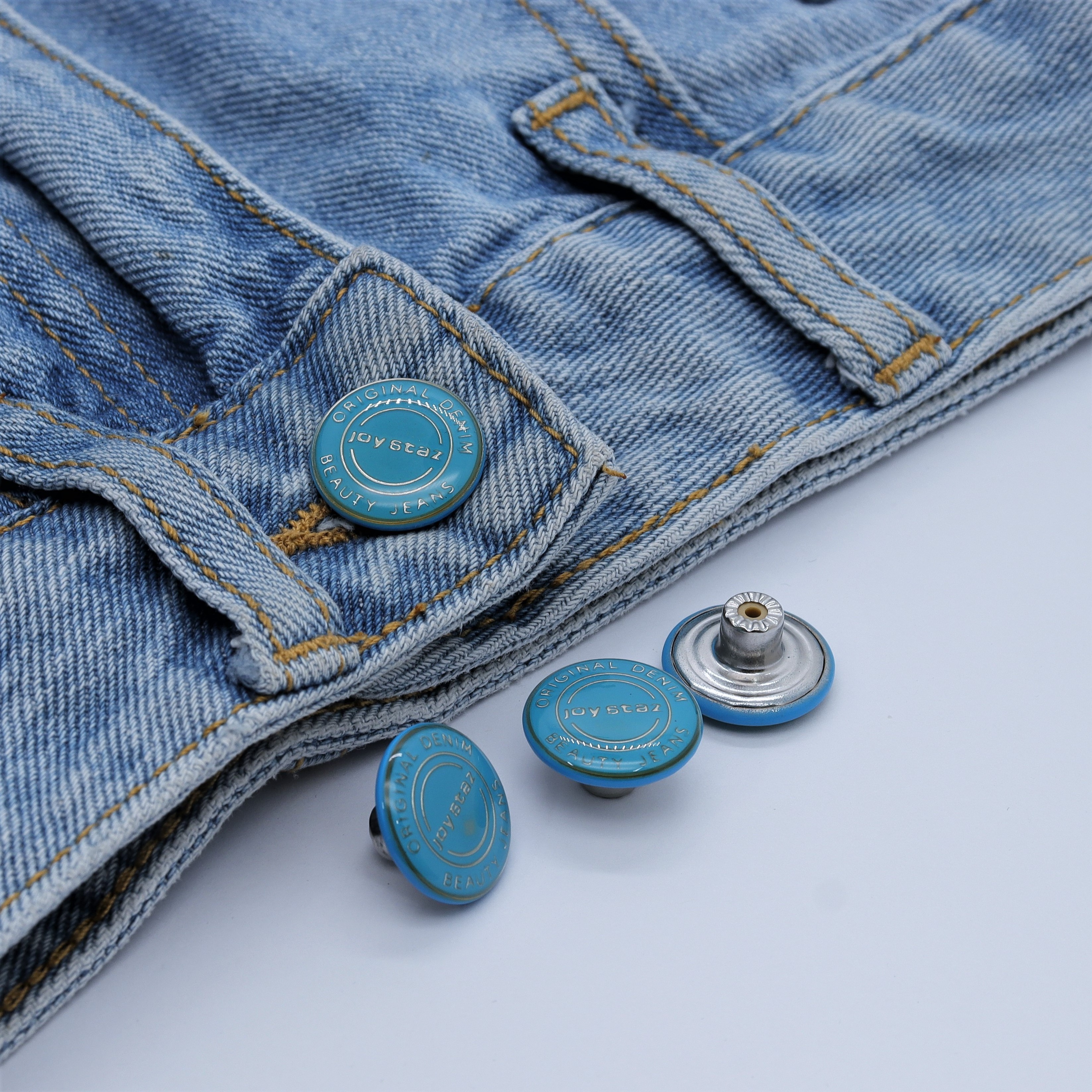 custom logo best selling electroplate Metal Toggle Button Jeans Buttons 15mm 17mm 20mm Pant Extender