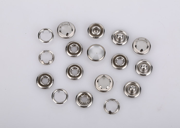 Product High Quality Round Long Bonnets Fabric Cover Metal Snap Button China Custom Zinc Alloy Square Engrave Washable buttons