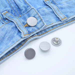 Custom made fashion accessories press stud tack shank denim rivet tack zinc alloy jeans button