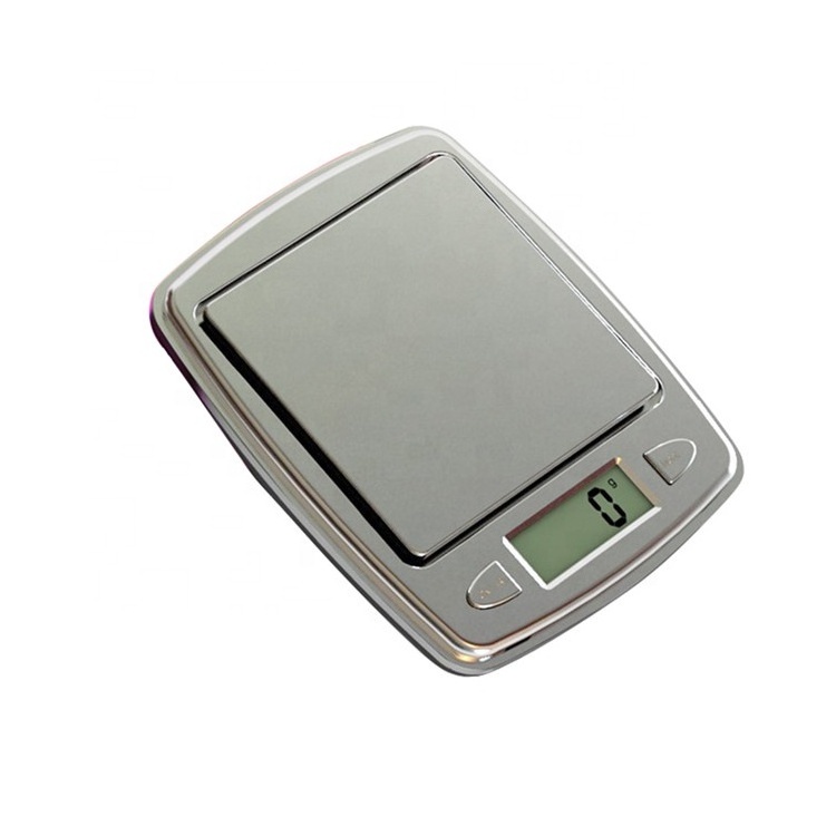 High precision closed fuselage stainless steel 0.1g professional electronic weighting small mini pocket digital jewelry scale