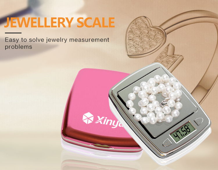 High precision closed fuselage stainless steel 0.1g professional electronic weighting small mini pocket digital jewelry scale