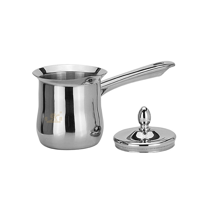 Factory wholesale stainless steel milk warmer nonstick pot,stainless steel drip coffee